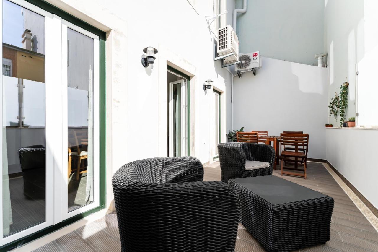 Patio Da Baixa Apartment Setubal Bagian luar foto